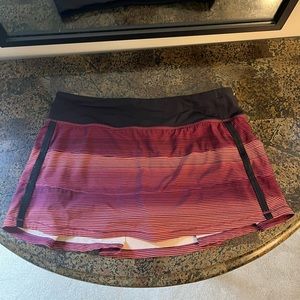 Lululemon Pace Rival Skirt